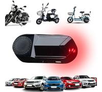 Falsa luce di Allarme per Auto | Falsi allarmi per Auto Lampeggianti a LED in caso di furto di energia solare | Prodotti di sicurezza universali per Auto, Allarme Auto Ricarica USB
