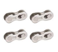 Falsamaglia Catena Bici in Acciaio,Maglia a catena per Bicicletta,Catena a Sgancio Rapido per Bici,Anello Mancante Per Bicicletta,Catena Bici Connettore per 11 Velocità,Bici Missing Link Connector