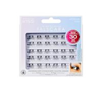 FALSCARA Collection DIY - Confezione multipla di extension per ciglia, 30 extension da 10 mm a 14 mm, volume naturale - Wispy Wisps naturali