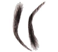 False Eyebrows - 1 Pair Real Human Hair Brows, Reusable Lace Extensions For Natural Definition, Breathable Brow Pieces For Holiday Makeup, Professional Accessory For Realistic Costume And Beauty Looks