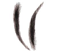 False Eyebrows Human Hair | 1 Pair Real Hair Eyebrows | Reusable Fake Lace Eyebrows, Breathable Natural-Look Eyebrow Extensions for Holiday Makeup and Daily Wear, Breathable Fake Eyebrows