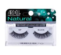 False Eyelashes + Ardell Natural 107 1Pc Black Per Donna (Ciglia Finte)