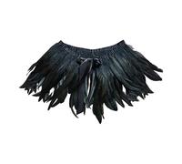 False Feather Cape Gothic Plume Top Accessori Ali del diavolo Black Swan Witch