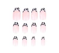 False Nails Full Cover False Nail Tips for Nail Salon Assorted Color Plastic Durable 48Pcs