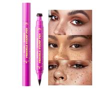 Falsi Lentiggini - Penna Trucco a Puntini | Bellezza Resistente all'Acqua 2 in 1 Timbri per Lentiggini Finte Eyeliner per Miglioramento del Trucco della Pelle Aspetto Naturale