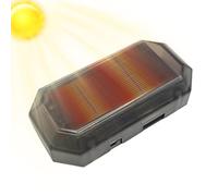 Falso Allarme Auto - Antifurto Solare Per Auto LED | Avvertimento Luce Di Sicurezza Interna, Scoraggia I Ladri Tuoi Oggetti Di Valore Solette Riscaldanti | Solette Intee