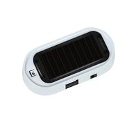 Falso Allarme Auto Luce Lampeggiante - Sistema di allarme per Auto con sensore Solare Lampada del sistema di allarme per Auto | Allarme auto a led per la decorazione dell'automobile