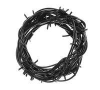 Falso Arrugginito Filo Spinato Decorazione Halloween Barb Wire Decorazione Puntelli Per Natale Western Party Decors Barb, Nero , Taglia unica