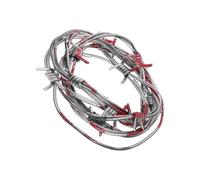 Falso Barbwire | Realistic Spooky Haunted House Recinzione Decoration | | Western Party Decorations Rusty Crafts For Haunted House Playing Prank Setup Party Holiday Costume Role