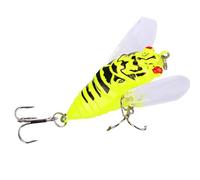 Falso Cicada Lure Lure - Lere Di Di Basso, Ricevitore Di Cigale, Tocco Realistico con Attraente Sano, Premere in Acqua , Per Attrezzature Da per Acqua Salata