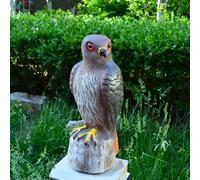 Falso Falco Caccia Esca Statua Giardino Ornamentale Spaventapasseri