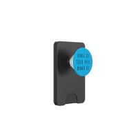Falso fino a quando non lo rendi divertente dichiarazione dicendo divertente PopSockets PopWallet per MagSafe