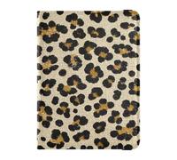 Falso Glitter Leopard Print Beige Cuoio decorativo porta passaporto per le donne di viaggio Vaccino Card Holder Cover Combo Passport Caso Documenti di Viaggio Portafoglio Impermeabile, Finto Glitter