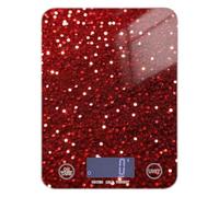 Falso Glitter Rosso Sapone Fare Piccola Bilancia Alimentare Viaggio 5kg/5g Preciso Caffè Grammi Scala con 4 Unità per Espresso Cottura Cottura Bascula Digital de peso para comida