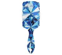 Falso Lusso Blu Trasparente Crystal Print1 spazzola amichevole per capelli persi bagnato spazzola asciutta per capelli spessi con manico ergonomico cepillo para cabello de mujer