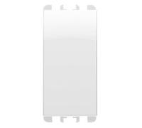 Falso modulo copriforo 1 modulo Urmet Simon Nea bianco ghiaccio 10350BG