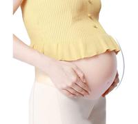 Falso Pancia Pregy, Silicone Pancia Incinta Pancia Finta Adulta, Puntelli Film Vestito maternità, Pancia Finta Parodia, Pancia Finta per Actor Performae Film Puntelli Cosplay D, 3months