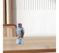 Falso realistico falco esca statua giardino spaventapasseri deterrente per