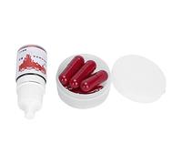 Falso Sangue Falso Capsule Capsule Falso Sangue, Falso Sangue Capsule Trucco Artificiale Fake Blood Film Halloween Gel di Sangue Coagulato Costume Cosplay Prop Trick per Festa