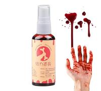 Falso Sangue, Trucco Di Halloween Per Adulti Vestiti Di Stagno Finte, Vestiti Al Bocca Vestire, Accessori Per Ripieno Spaventosi Con Un , Accessori