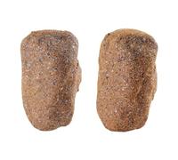 Falso sasso nascondiglio, Confezione da 2 finte pietre giardino for nascondere le chiavi for il geocaching, 10x7x5 cm(E)