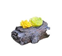 Falso sasso nascondiglio, Nascondiglio for chiavi di scorta for esterni Rock Multicolor(Tree Stump)