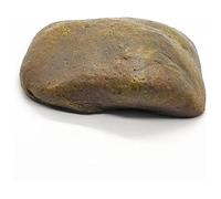 Falso sasso nascondiglio, Scatola portaoggetti for chiavi in pietra simulata, in resina, for esterni, 9,3x7,3x4,5 cm