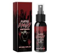 Falso Spruzzo Di Sangue - Trucco Liquido Di Halloween | Effetti Speciali Pittura Del Corpo E Gocce Per Gli Occhi | Effetto Di Spruzzo Lavabile Realistico Per Il Clown Zombie Vampiro
