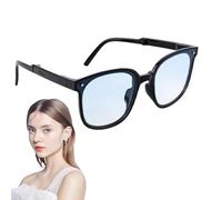 Faltsonnenbrille - Quadratische polarisierte trendige,UV-Schutz- für Männer und Frauen, zum Fahren