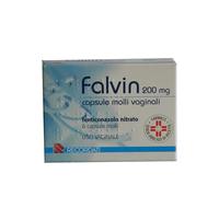 Falvin 1000 mg Fenticonazolo Antimicrobico 6 Capsule Molli Vaginali
