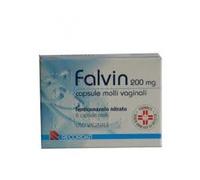 Falvin 6 capsule vaginali molli 200mg