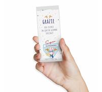 FAMÀ - Segnaposto Ringraziamento Coniglietto Compleanno Bambini Personalizzati 45 Pz - Segnaposto Compleanno Cartoncino 250 g