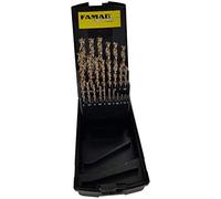 Famag 1594.825 1594825-Set di Punte elicoidali per Legno, HSS, 25 Pezzi, Satz 25tlg. D=1-13mm