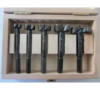 FAMAG Bohrmax 2.0 Set Ws 5 Pezzi 15,20, 25,30, 35 MM IN Cassetta di Legno