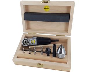 FAMAG Dispositivo di fissaggio a vite angolare 90fix / Set Compact Wood