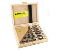 Famag - Holzspiralb.bit Set HSS-G 7 pezzi in scatola di legno 159 750 700
