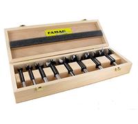 Famag - Punta Forstner WS Set, 8 pezzi, D=15,20,25,30,35,40,45,50 mm