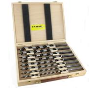 FAMAG Set Punte a Serpente WS In Legno In Cassetta 235/320/460/650mm 6/8 Pz