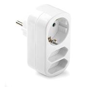 Famatel 1314 Adattatore Triple, Grigio, Normall- Piccolo