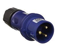 FAMATEL 13203 - Spina di montaggio e cablaggio rapido a bassa tensione 2P+T 32A - 6h/ 200-250V, IP44, Nero, 1 pezzo