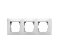 Famatel 9121 Cornice Tripla Bianca Normale