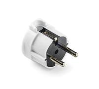 FAMATEL - Spina | Uscita laterale | TT | 16A | 250V | 4,8mm | Bianco