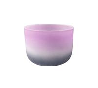 Fame Crystal Singing Bowl 8" Purple B4 432 Hz - Ciotola tibetana