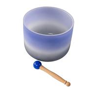 Fame Crystal Singing Bowl 9" Indigo Blue A4 432 Hz - Ciotola tibetana