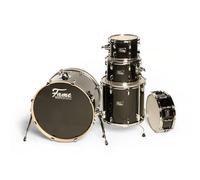 Fame Stage Series Shell Set Rock Satin Black - Set di fusti per batteria