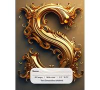 Fame your Name (Starts with "S") | Composition Notebook | Wide ruled lines | 7.5" * 9.75": Best for Homeschooling | School | College | Office and Personal Home Notes taking..