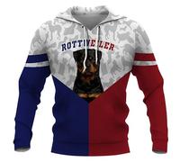 famesale Moda Uomo Donna Felpa con Cappuccio Grafica 3D Stampata Tricolore Shetland Sheepdog Felpe con Cappuccio Animali Felpa Chihuahua Pullover