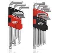 Famex 10790 - Set 18 chiavi a brugola per viti esagonali e torx
