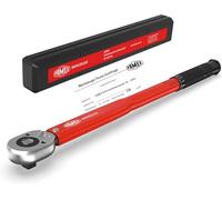 FAMEX 10876 - Chiave dinamometrica 3/8" (10 mm), 20-110 Nm, per la misurazione in entrambe le direzioni di rotazione, moto, auto, bicicletta, testata