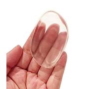 FAMEZA 3 spugnette applicatrici in silicone trasparente perfette per BB CC Cream Foundation Concealer Blending Air Cushion Cosmetics Blender (3 trasparenti)